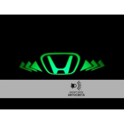 Проектор на бампер с логотипом Honda